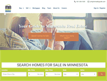 Tablet Screenshot of mnrealtyguide.com